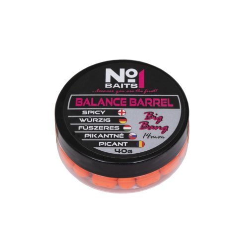 No1 Baits Balance Barrel Big Bang 8 mm