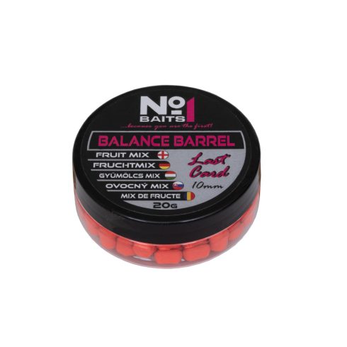 No1 Baits Balance Barrel Last Card 10 mm