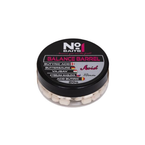 No1 Baits Balance Barrel Acid 8 mm